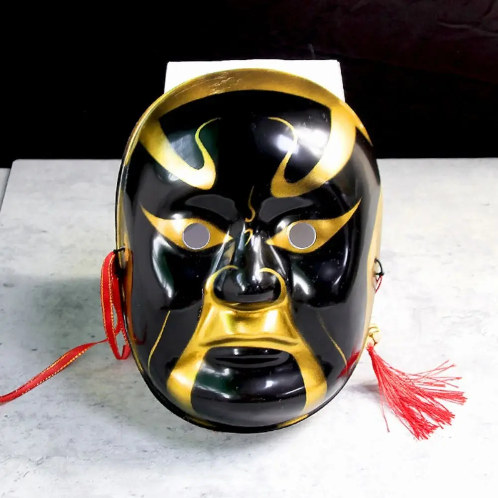 Party Supplies Beijing Opera Mask Cosplay Prom Props Eye Mask Traditional Craft Theatrical Cultural Decorative Face Cover Gift