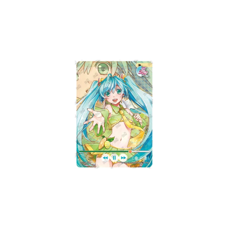 Kayou SSR Card 1~12 Series Hatsune Miku Ocaloid Kaito Rare Limited Edition Collection Card Christmas Birthday Gift Game Toys