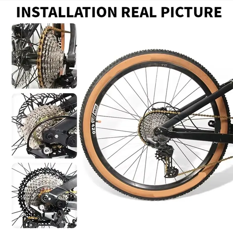 NEW HOT In Stock-MTB & Road Bike Freewheel Mountain Bike Cassette Flywheel Compatible With HG,Sizes: 40T view 6
