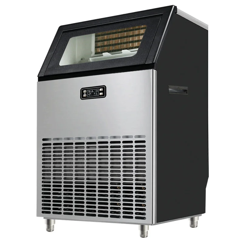 120kg/24h Commercial Ice Maker Home Cube Ice Machines Block Ice Making Machine