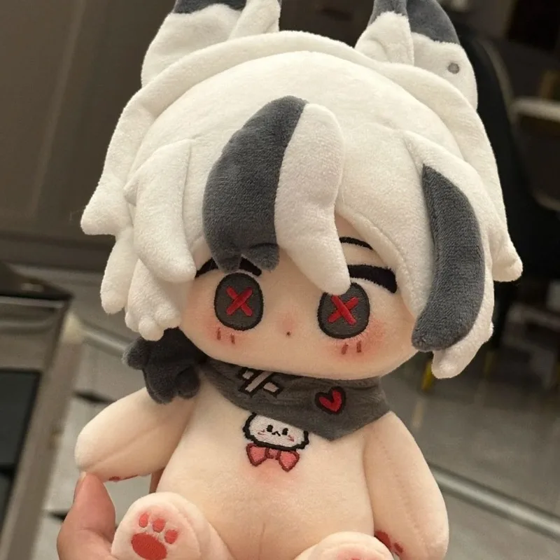 

Game Genshin Impact Arlecchino 20cm Plush Dolls Anime Toy Nude Doll Plushie Cosplay Dress-up Cotton Doll Kids Gift Xmas