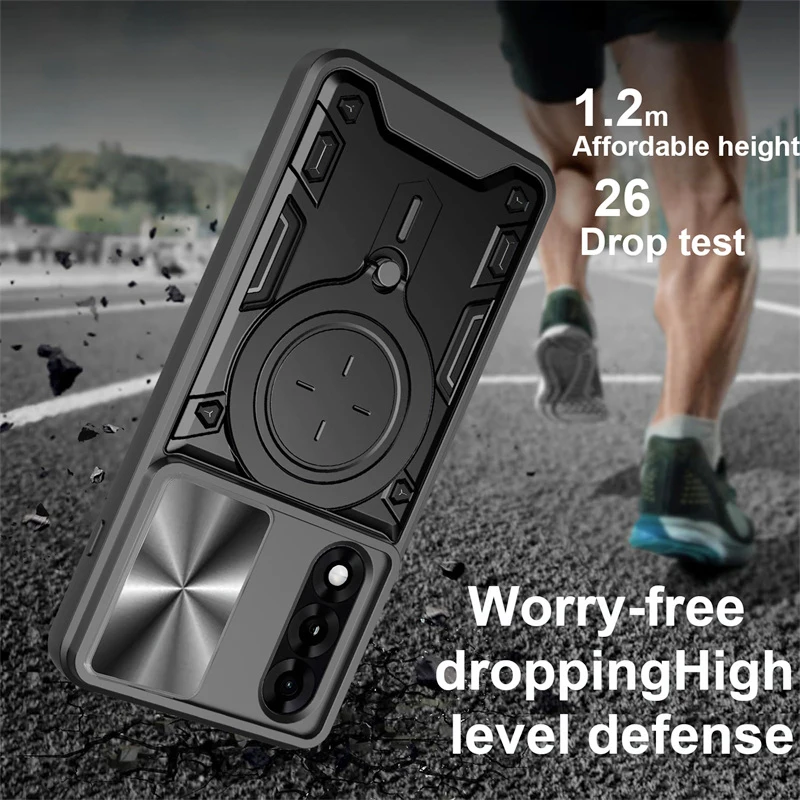 درع حماية الشريحة عدسة غطاء الهاتف ل OnePlus Nord 5 5G حافظة سيارة حامل مغناطيسي حامل حلقي ل One Plus 1 + Nord5 5G Funda #5