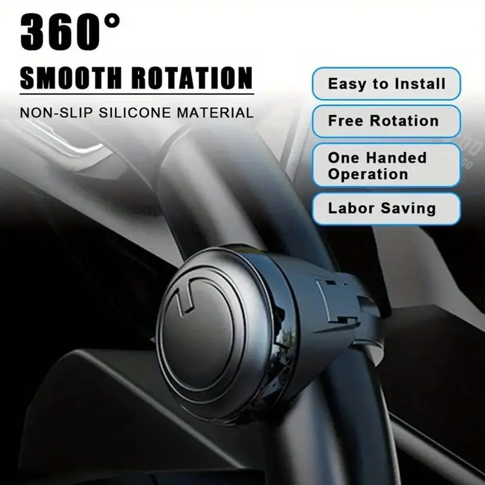 For Universal Car drift Steering Wheel Booster Ball Spinner Saving Labor Turning Power Bearing Knob Holder Handle Accessori G7S8