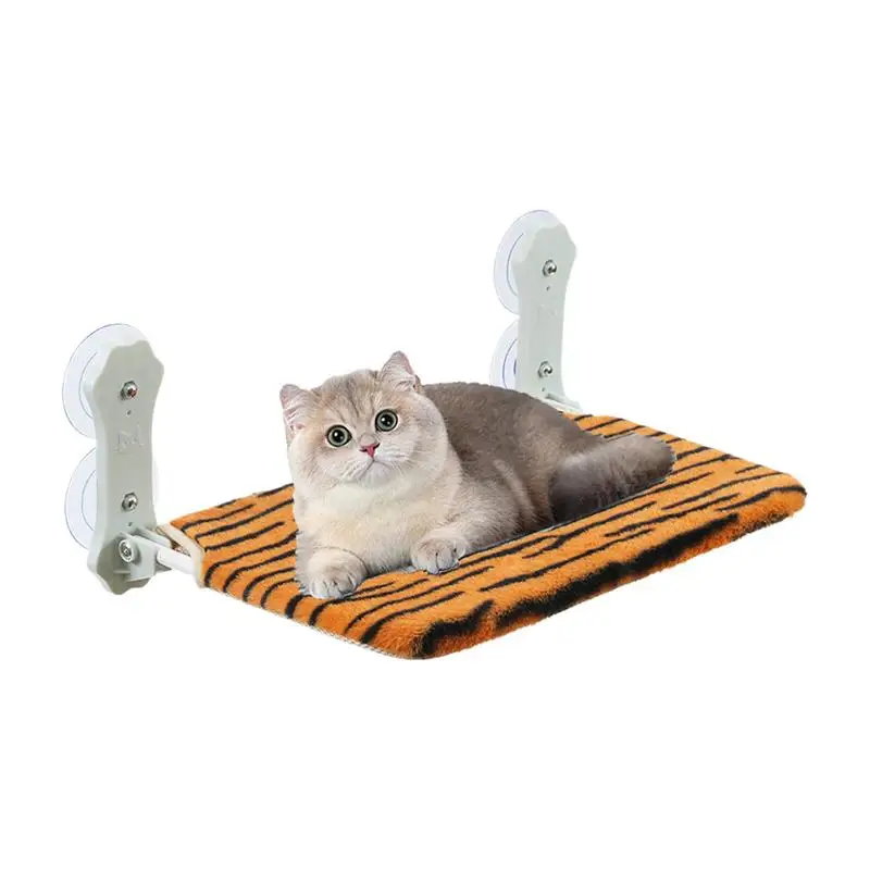 Foldable Cat Window Perch Cordless Cat Hammock With Suction Cup Foldable Cat Hammock Bed Comfortable Cat Seat For Napping