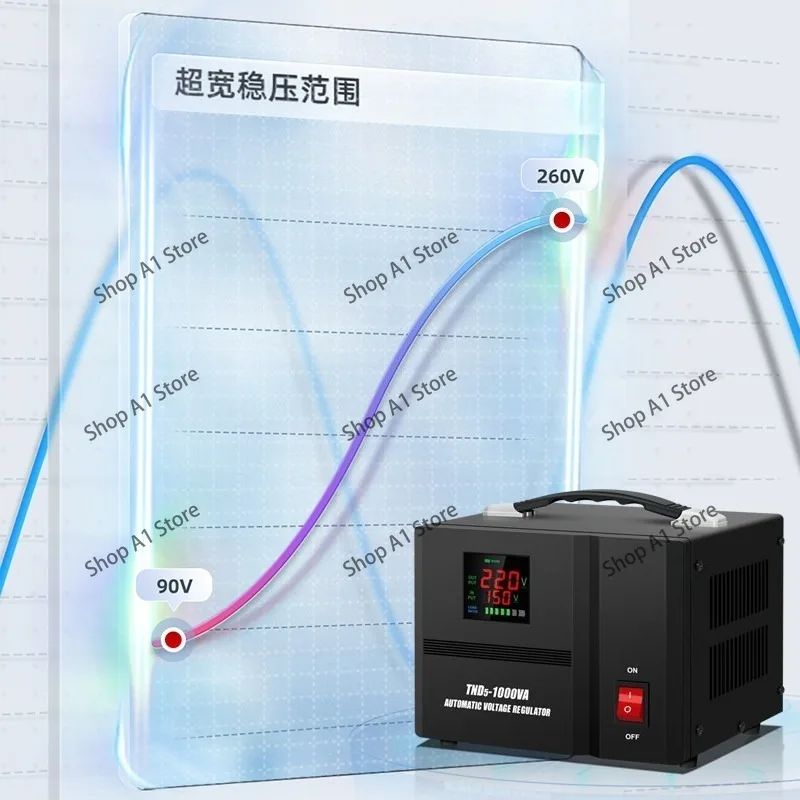 Automatic voltage regulator 220v household high-power air conditioner refrigerator voltage regulator power supply 5kva AC