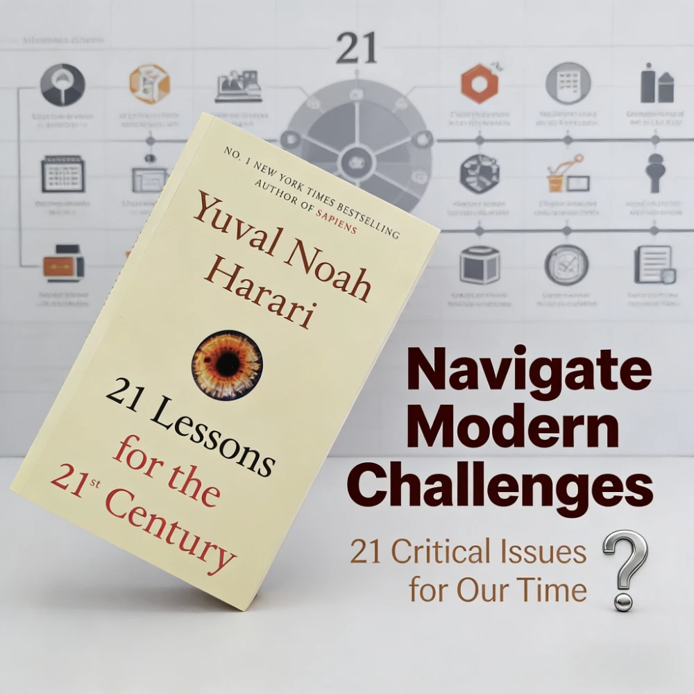 

21 Lessons for The 21st Century (Yuval Noah Harari, Sapiens Author): 21st Century Issues Guide – for Global Issues Enthusiasts