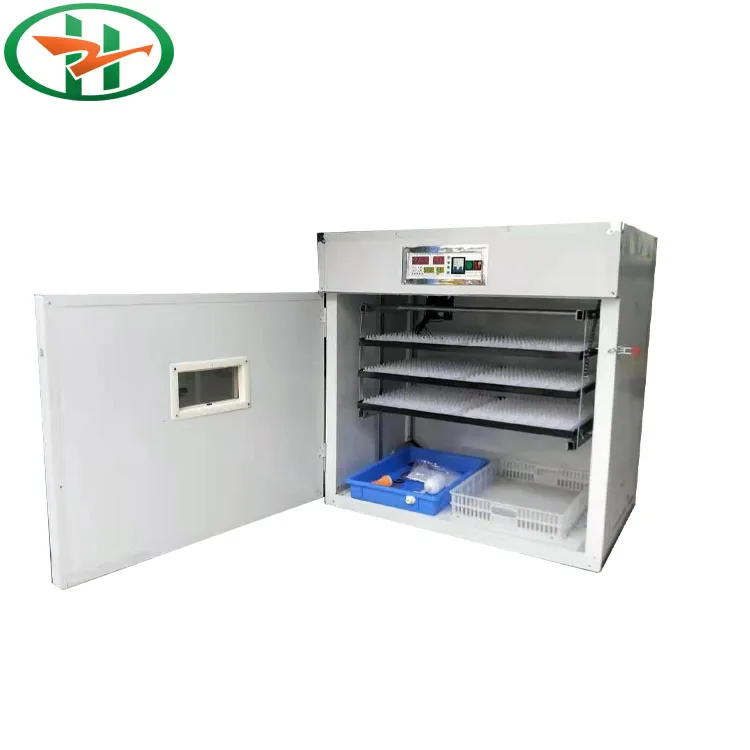 

2024 Новые инновации 588, полностью автоматическая машина для инкубации яиц с системой контроля температуры и влажности для ферм