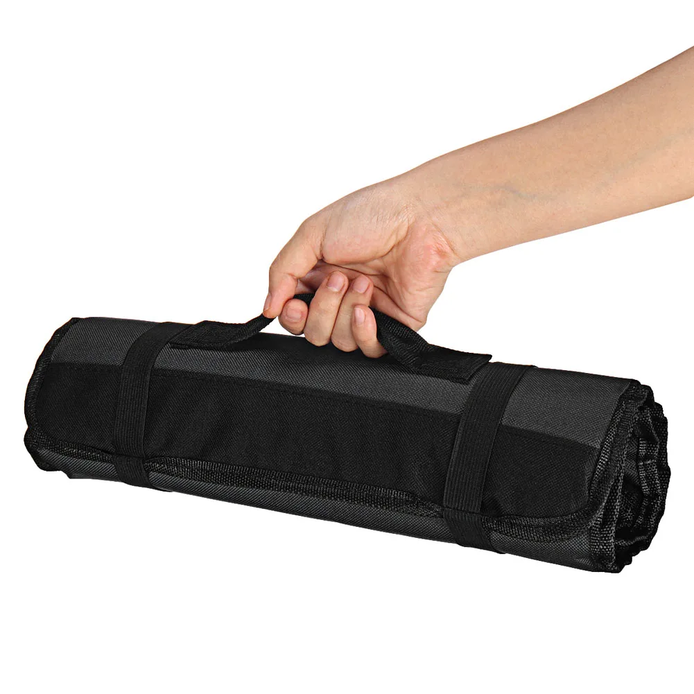 22 Pocket Chef Cutter Roll Bag custodia per il trasporto portatile custodia per cucina cucina in tessuto Oxford 22 tasche borsa per il trasporto borsa per il trasporto