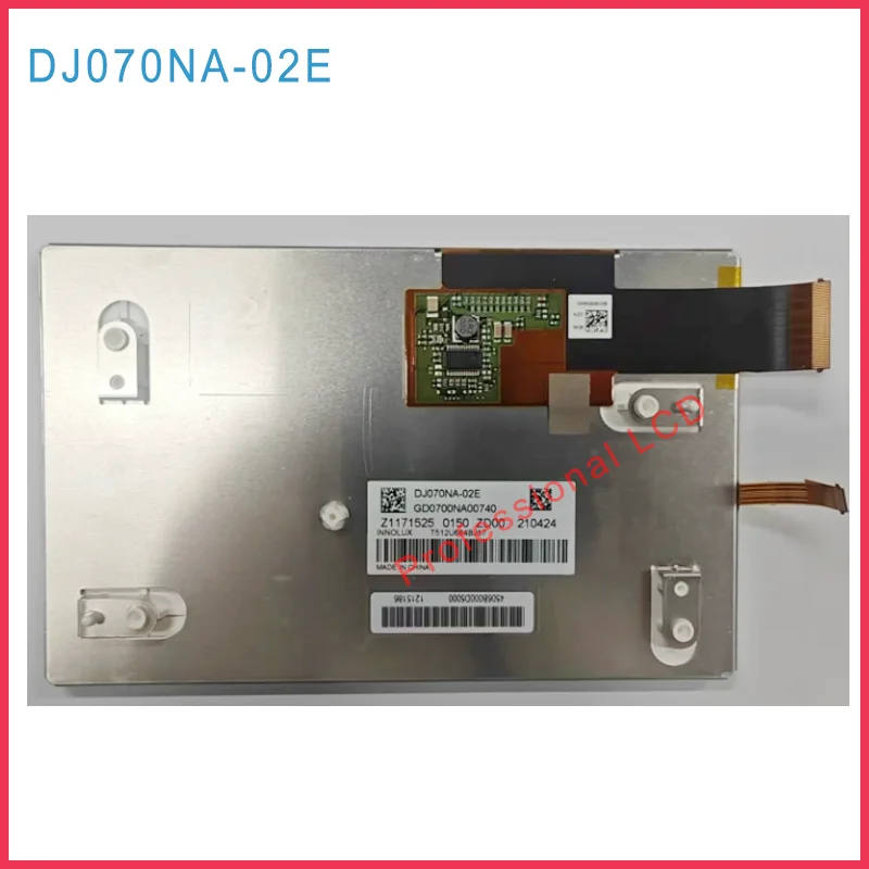 

Original 7 Inch LCD DJ070NA-02E DJ070NA 02E 990001294 Z2275338 LCD Display With Touch Screen Digitizer Glass Panel