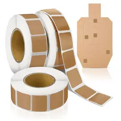 Square Target Pasters Self-Adhesive Target Stickers for The Shooting Labels Target Labels Practice
