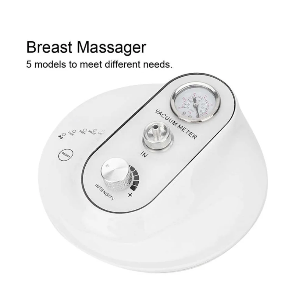 สูญญากาศบำบัดเครื่องหน้าอกเพิ่มหน้าอกเครื่อง Breast Massager Cupping บ้านปั๊มดูดถ้วยนวด