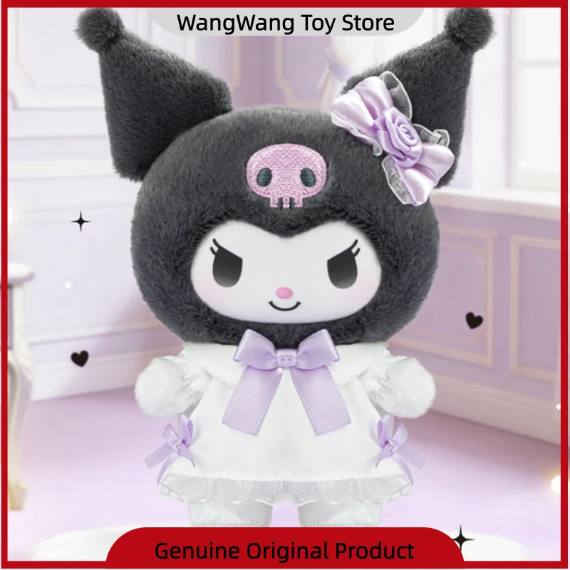 Original Sanrio Kuromi Dream Closet Series Blind Box Cute Vinyl Plush Bag Pendant Home Decor Ornaments Figure surprise Gifts view 3