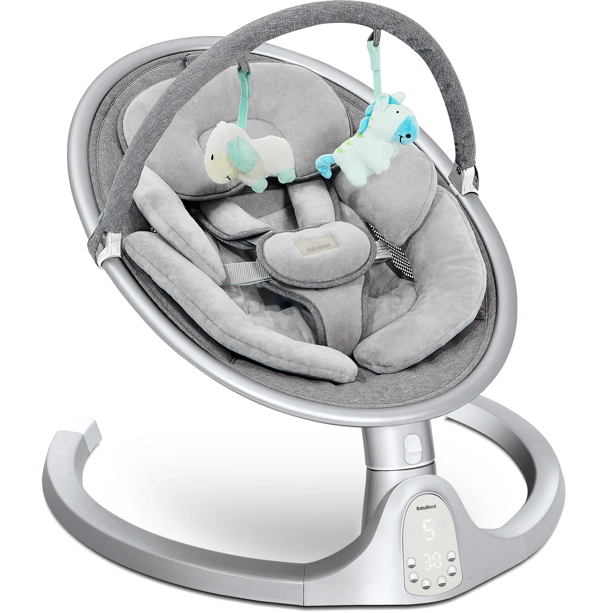 2023 best-selling baby rocking  folding multi-purpose crib electric cradle and  baby cardle swing and  ingenuity baby swin