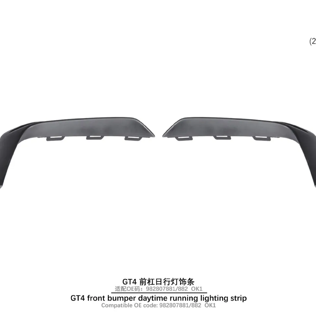 

Подходит для дневных ходовых огней на переднем бампере Porsche 718 982 GT4 17-UP.