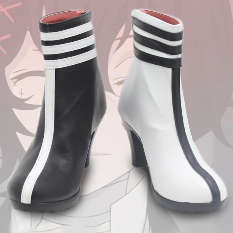 

JUZO SUZUYA REI Cosplay Shoes Anime Tokyo Ghoul Role Play Faux Leather Boots For Women