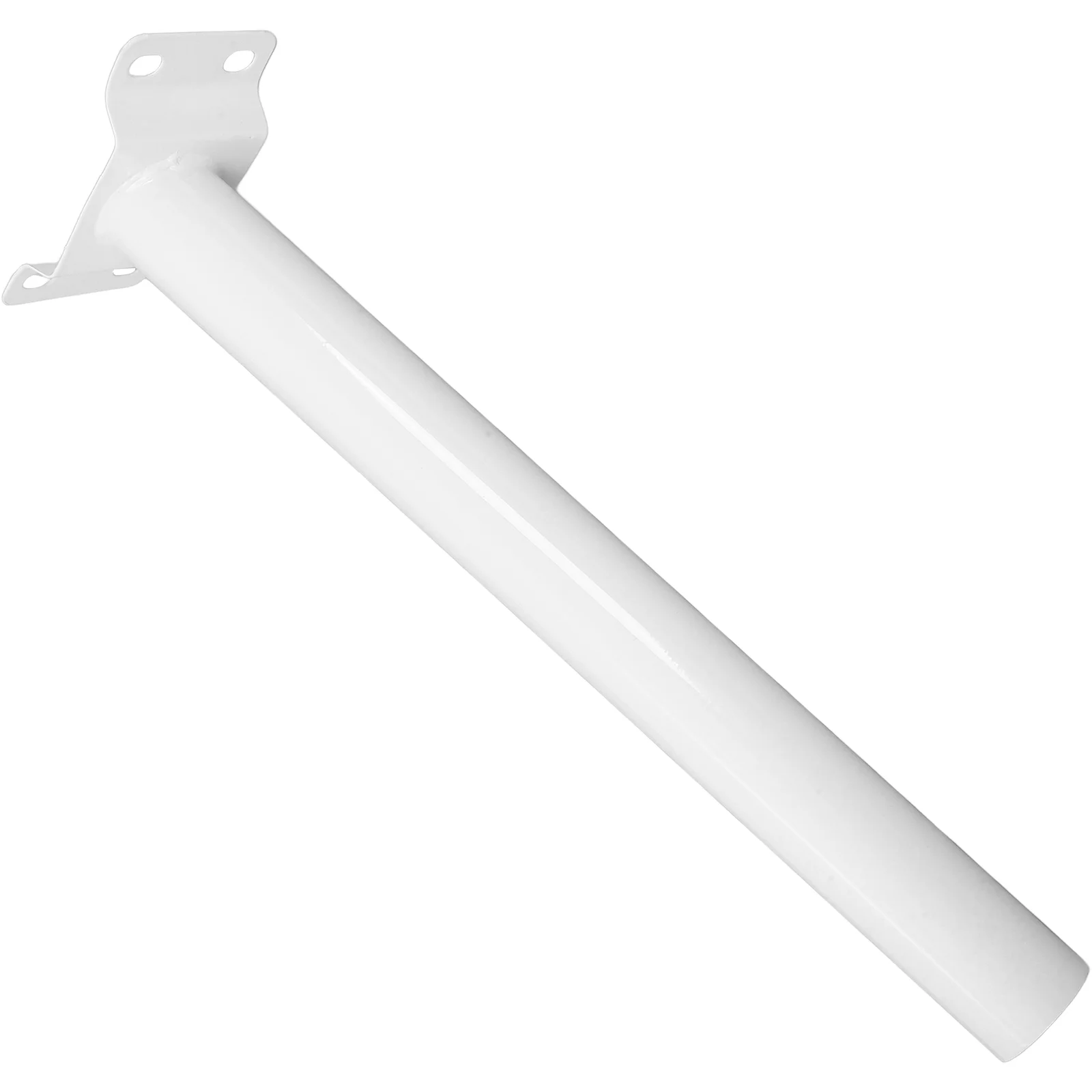 Soporte de farola Solar, montaje en poste de punto, Hardware de montaje, brazo de lámpara para iluminación de pared de acero