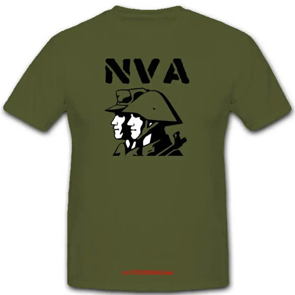 NVA DDR National Defense Army German Democratic T Shirt 3217 long or short sleeves