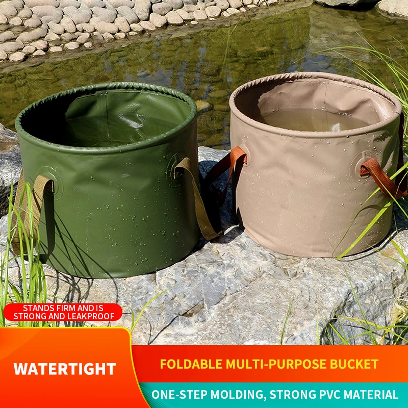 

Multifunctional foot bath bucket, water bucket, travel folding bucket, portable camping, picnic and fishing