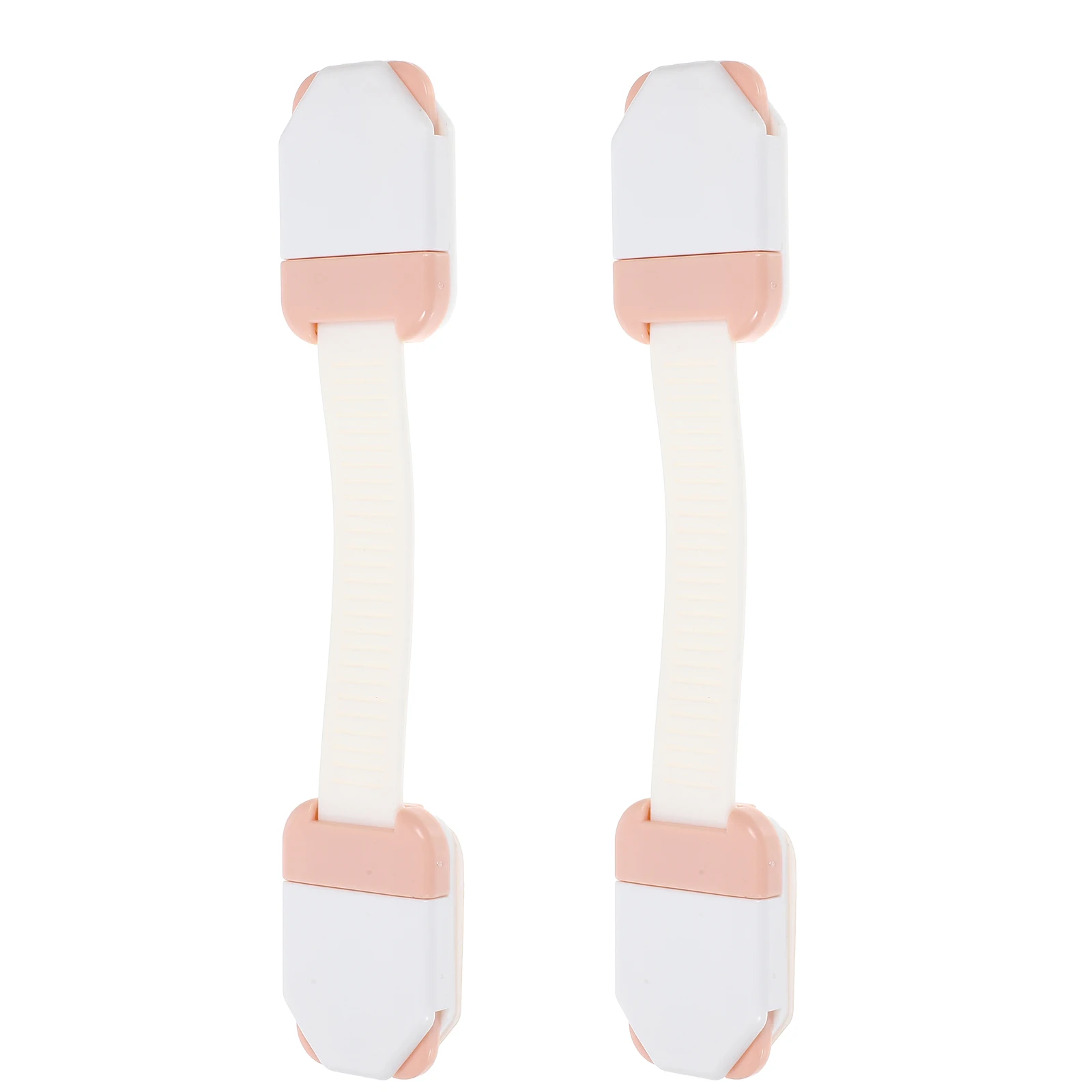 

2pcs Baby Safety Cabinet Childproof Furniture Lockstoddler Proof Cupboard Locks Durable Abs Pe Material Easy Install No Tools