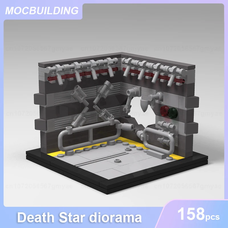 Hoth Base o Rock View o Trooper Tower o Field Patrol Diorama MOC Building Blocks Assemblare Mattoni Dispaly Modello Giocattoli Regali