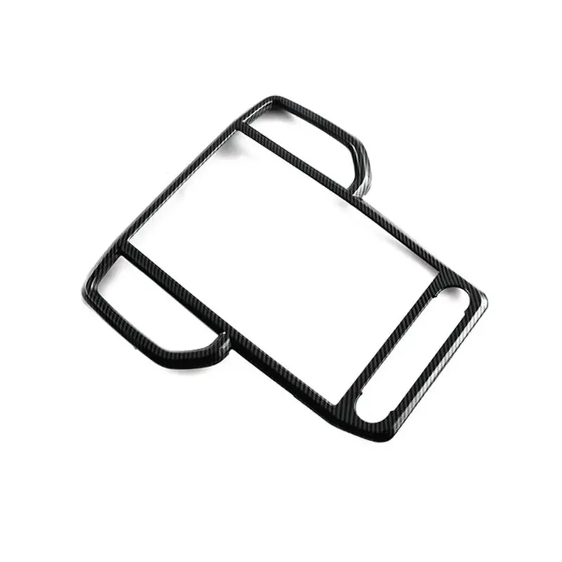 

ABHY-For Ford Ranger 2023 2024 Car Center Control Air Vent Outlet Cover Display Screen Trim Spare Parts ABS Carbon Fiber