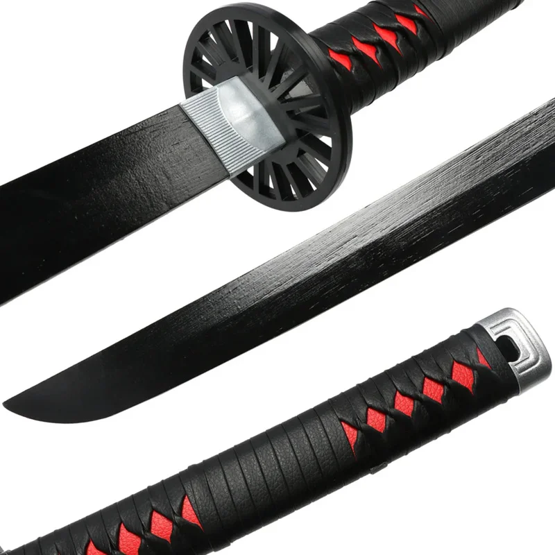 Ręcznie robiony Demon pogromca Katana 104cm Anime Cosplay broń miecz samuraja prawdziwy Rengoku Tanjiro różnorodność stylów catana