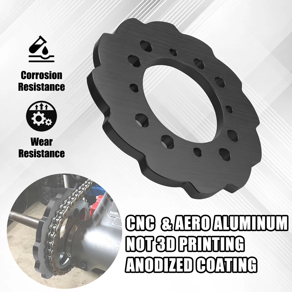 Cross Country Motorcycle Sprocket Guard For honda Trx 250 R 1/2 Poly Sprocket Guard Accessory Part