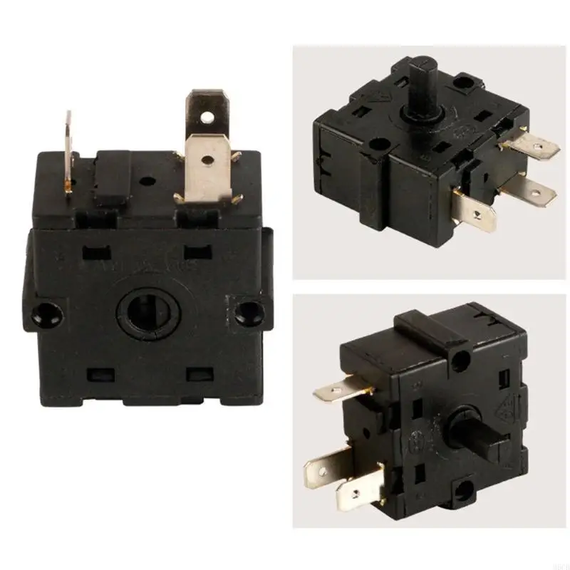 M6CB 3 Pin 5Pin Switch Selettore AC 250 V 16A Parti riscaldamento del riscaldatore elettrico