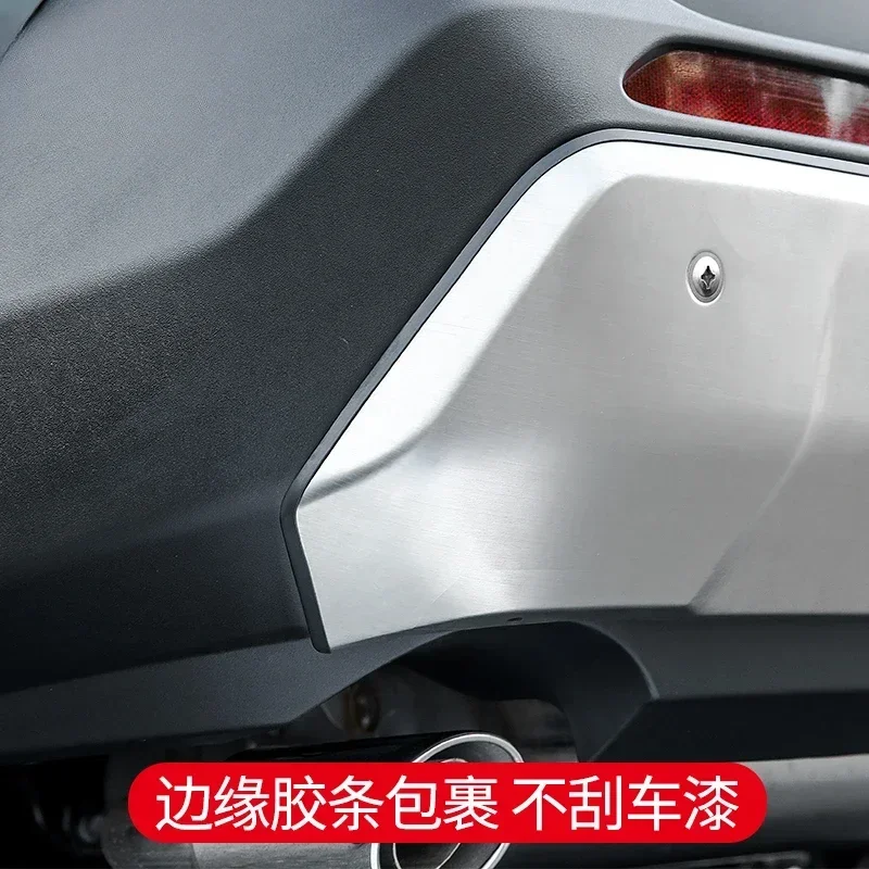 For Toyota 2016 17 18 2019 2020 2021 2022 2023 24 Rav4 Front and Rear Back Bumper Cover Trims Protecror Guard Stainless Steel