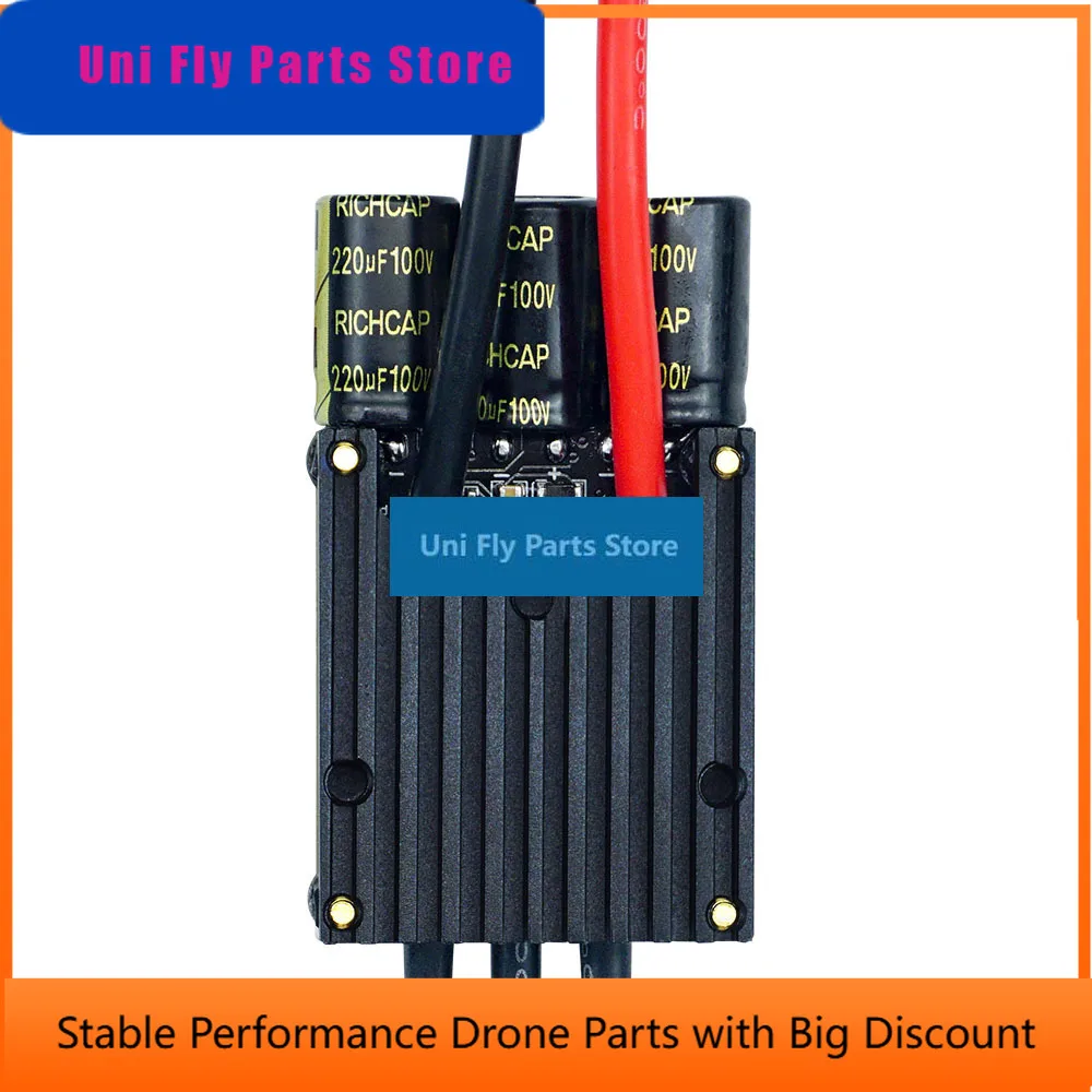 SkyDElFLIPSKY 4-13S Lipo ESC Speed Control Mini FSESC6.7 70A Base On VESC6.6 With Aluminum Anodized Heat Sink For Brushless DC M