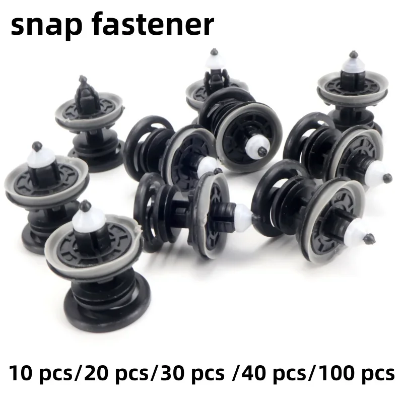 conviennent à la plupart des clips poussoirs pour panneaux de porte intérieure de voiture, des fixations de serrage et des boucles de voiture 10/100 pièces