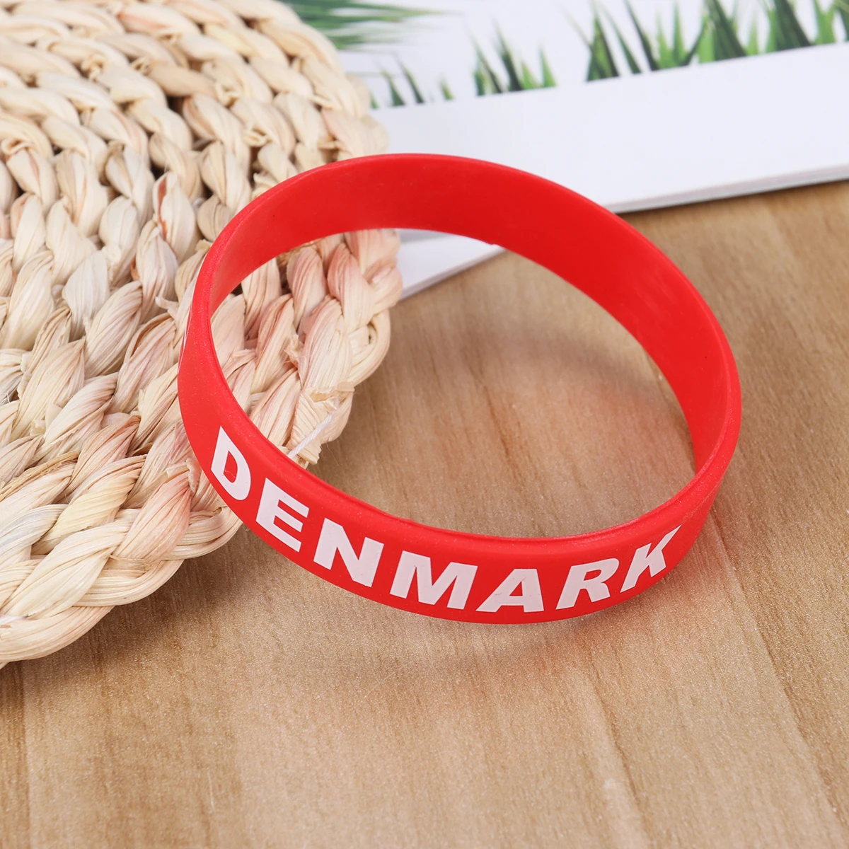 

6Pcs Silicone Country Bracelets Soft Comfortable Wristbands for Soccer Fans Football Match Country Flag Wrist Bands