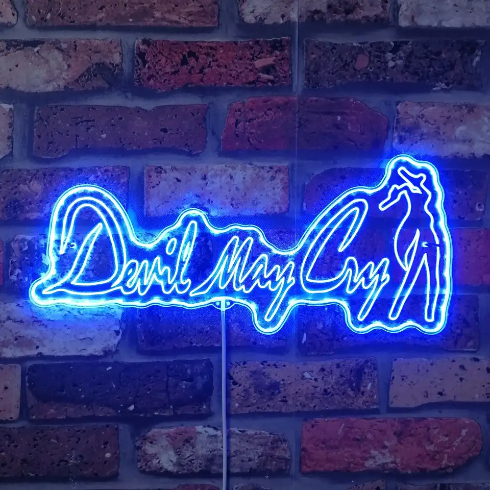 Devil May Cry Neon LED Sign RGB Acrylic