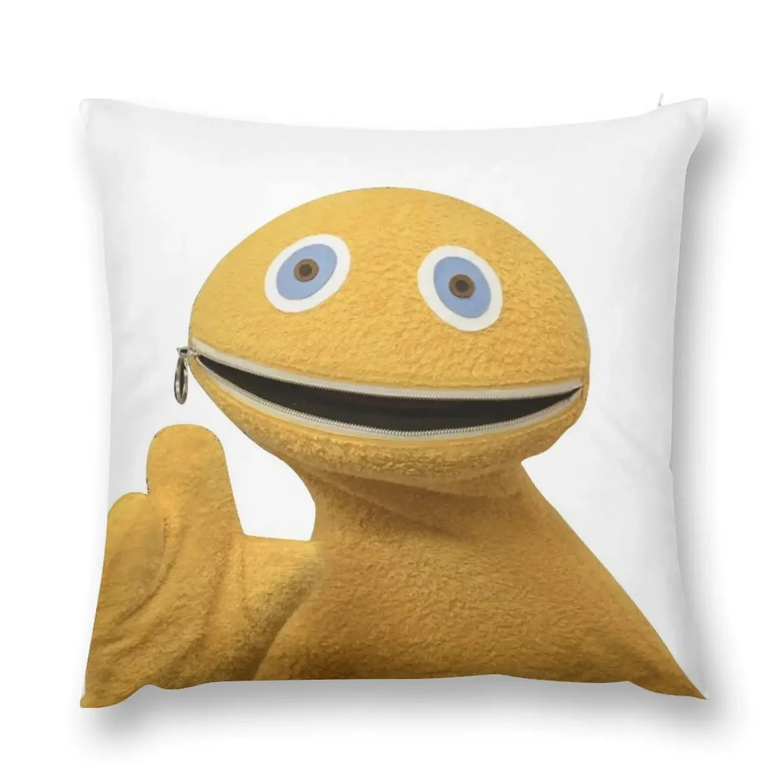 Rainbow Zippy Big Mouth - Zippy from Rainbow Classic UK t-shirt t shirt The Legend Throw Pillow