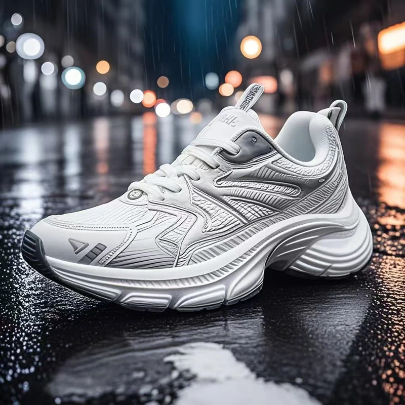 

Night light new sneakers for men's basketball and children's sports shoes, trendy summer with mesh and rubber soles, suitable fo