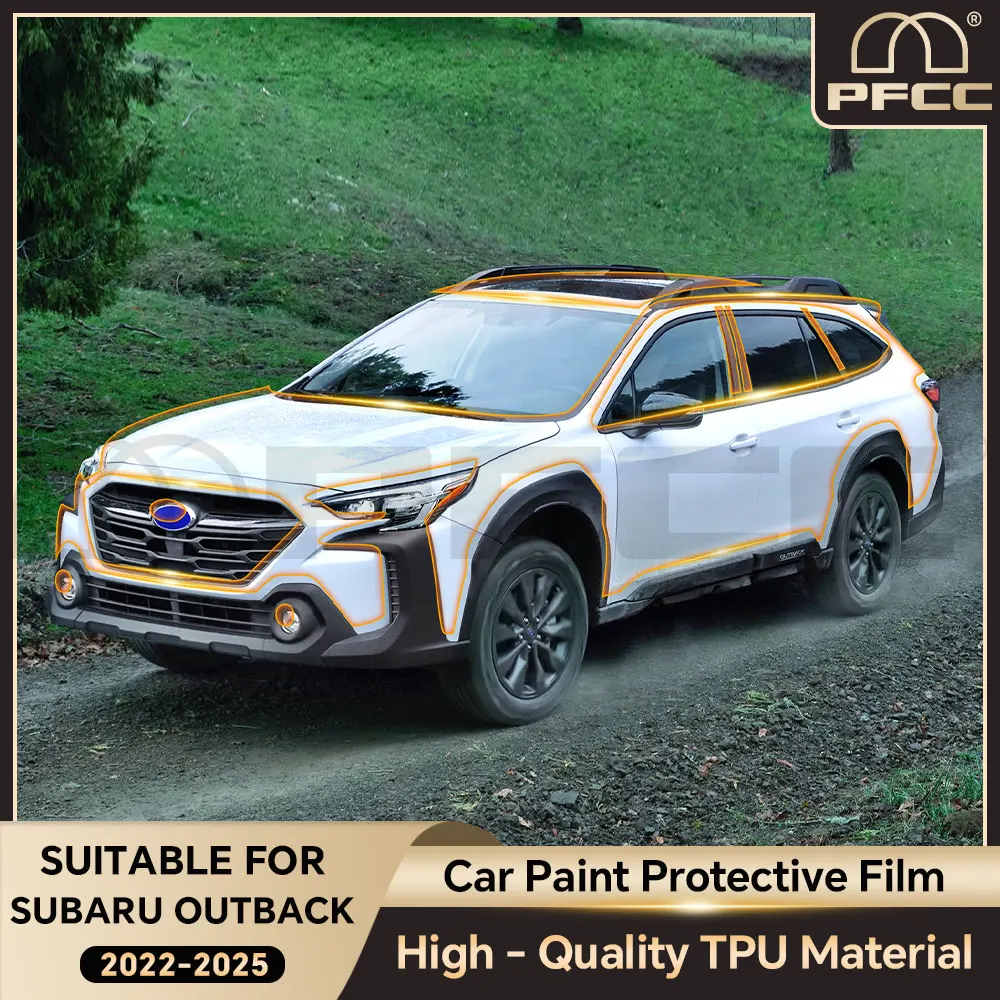 

For Subaru Outback 2022-2025 TPU Paint Protection Film Car Body Sticker Anti-scratch Protective Transparent PPF Accessories