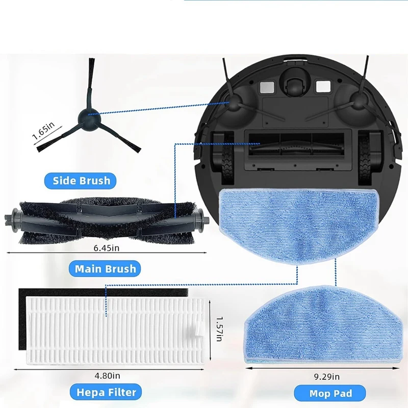 Laresar Evol 3용 Tikom G8000/G8000pro용 AF89 교체 부품 키트