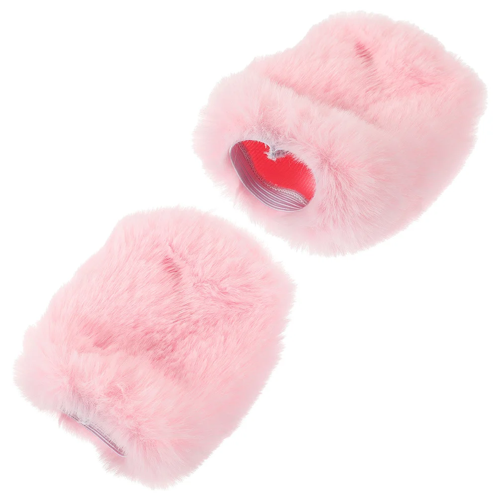 

Pink Windscreen Muff Microphone Cover for MK4 Elastic Opening Reusable Washable Mic Wind Cover Pop Filter Live Streaming