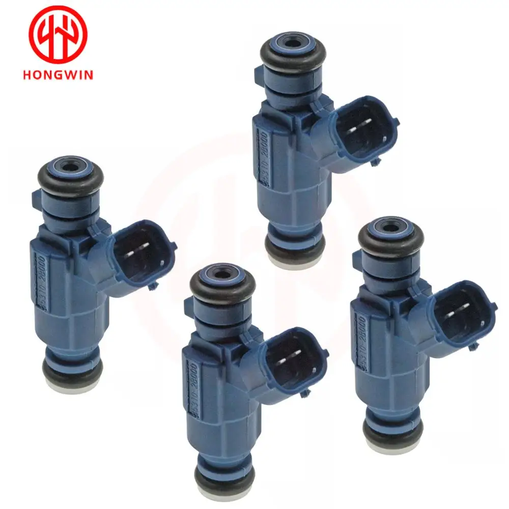 4x Fuel Injector Nozzle 35310-2B000 For Hyundai i20 i30 Kia Cee'D 1.4L 2007-2018 353102B000 35310 2B000