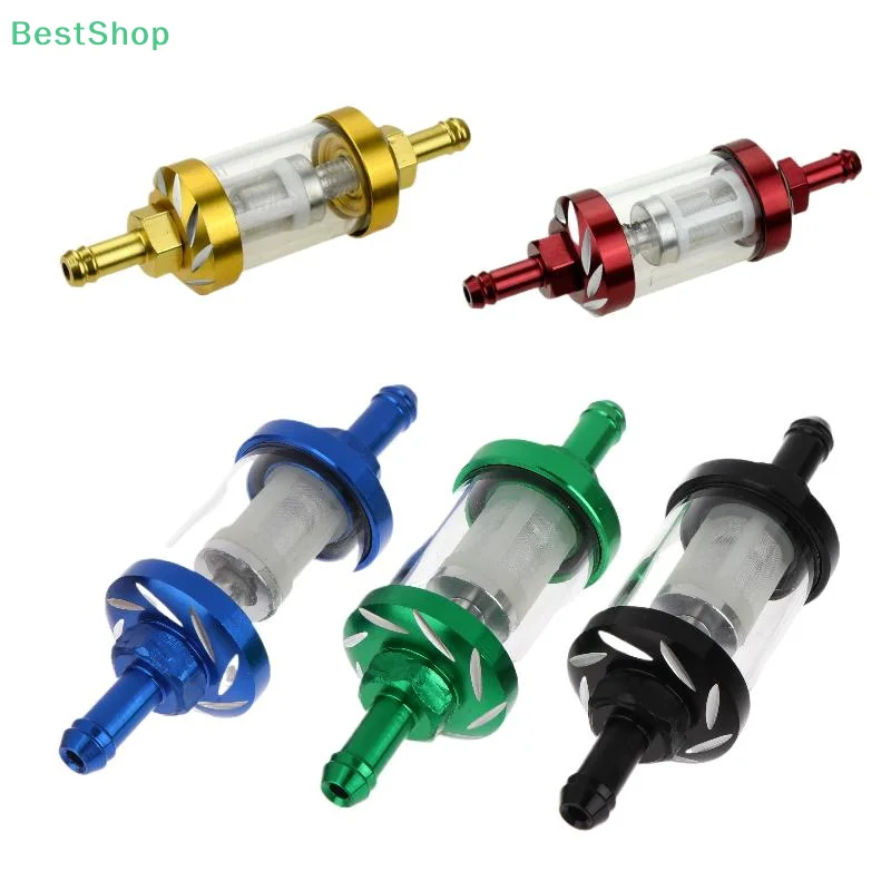 

1Pcs Moto Parts 8mm CNC Gas Fuel Oil Filter For Dirt Pit Bike 125/140/150/160cc CRF70 90 110 TTR100 110 KLX65