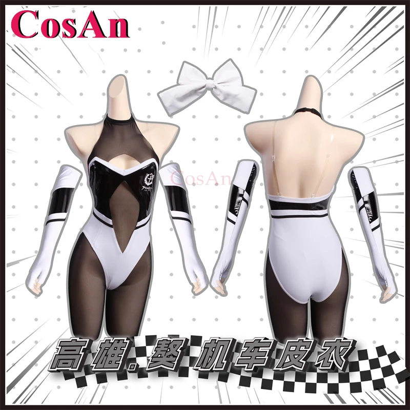 

CosAn Game Azur Lane IJN Takao Cosplay Costumes Fashion Racing Jacket Motorcycle Jacket Halloween Party Role Play Clothing M-L