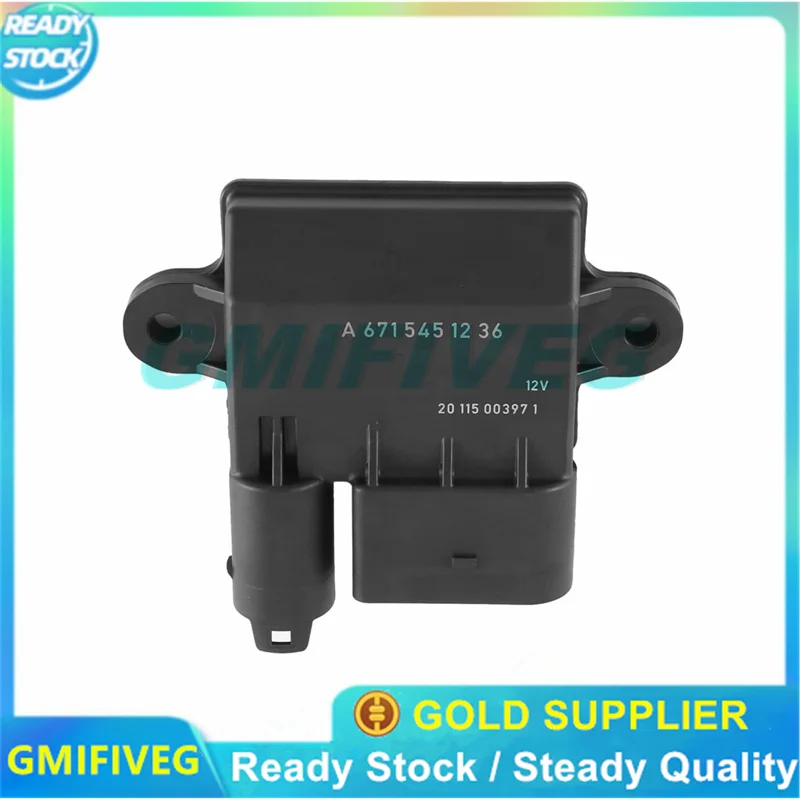 6715451236 Genuine Car Preheating Relay Glow Plug Unit for Ssangyong Stavic 2.2 Rodius A6715451236 6715451136 New