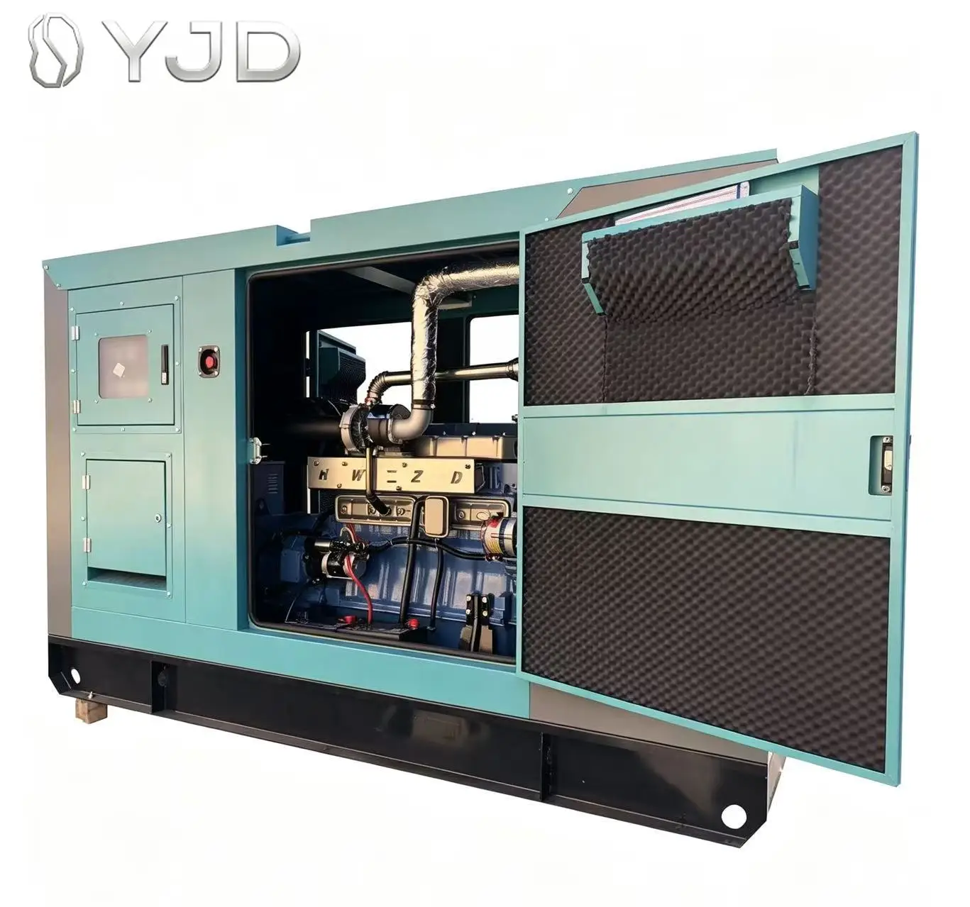 Weifang Engine R6105IZLD 155KW 190KVA Super Silent Canopy Type Fuel Less Generator Electric Generator Dynamo Generator for Sale