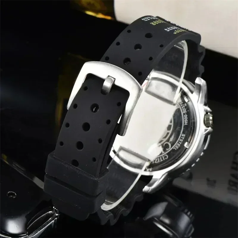 2024 New Fashion Luxury Promaster Diver Series Eco-Drive Men\'s Quartz Three-Pin Calendar Tape Watch with Gift Box