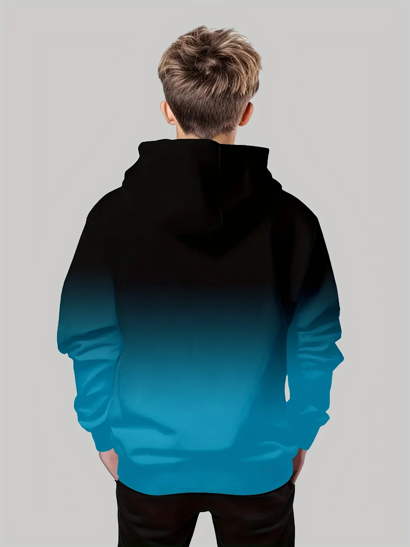 Kinder Kleidung Jungen Hoodies Langarm 3D Druck Kinder Frühling Herbst Kleidung Casual Stilvolle Outdoor Jungen Kleidung Pullover Tops – Detail 10