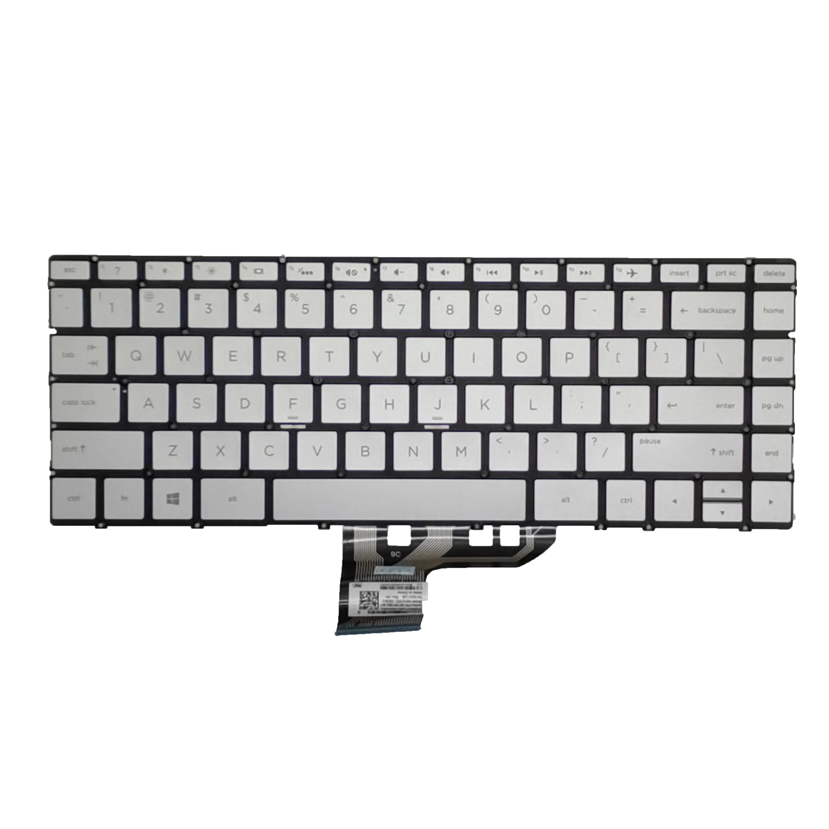 Laptop US Keyboard for HP X360 ENVY 13-AE 13-AD  13-W TPN-I128 Q178 Q199 New Original Notebook Keyboard English Replacement