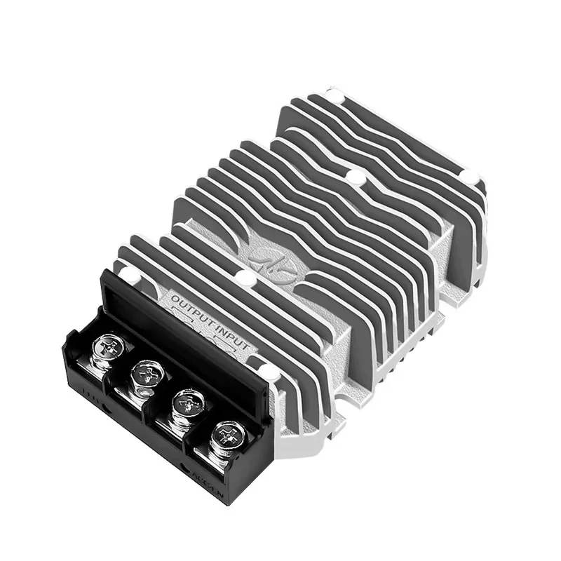 Power Adapter 24V To 12V50A60A Voltage Regulator for Vehicle Mounted Modification, DC Voltage Regulator Module