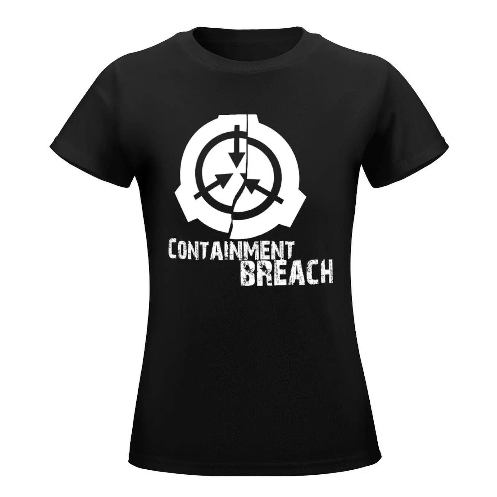 SCP Breach T-Shirt Female clothing graphics summer tops Women clothes