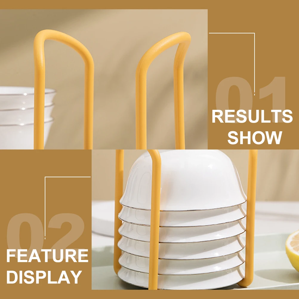 

Plastic Bowl Rack ABS PP Material Kitchen Organizer Retractable Storage BPA Dishes Plates Holder