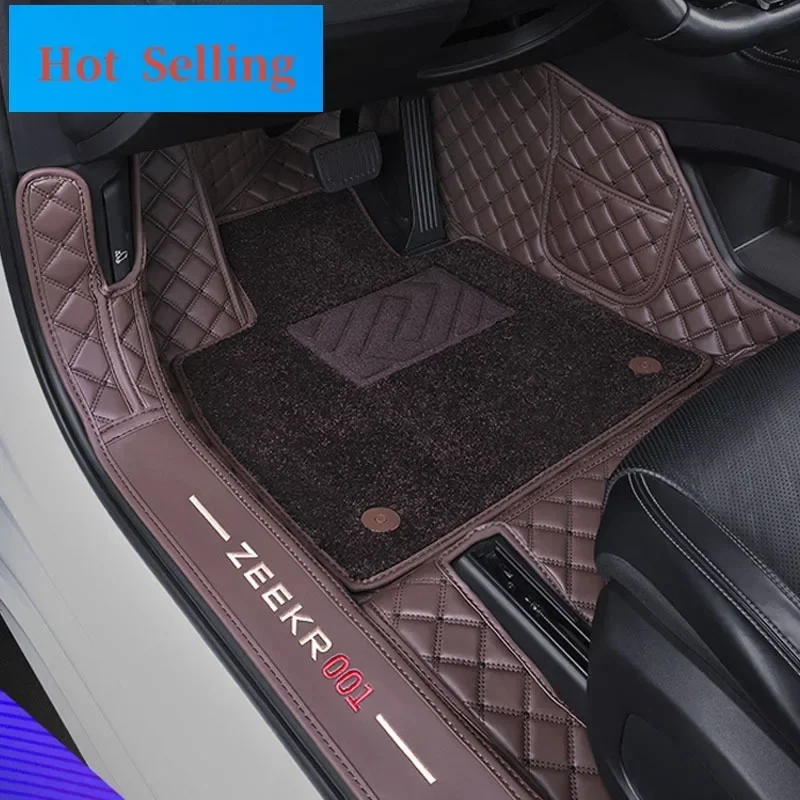 

For ZEEKR 001 2021-2023 Interior Accessories Car Floor Mats Anti-dirt Protective Pad Foot Pads